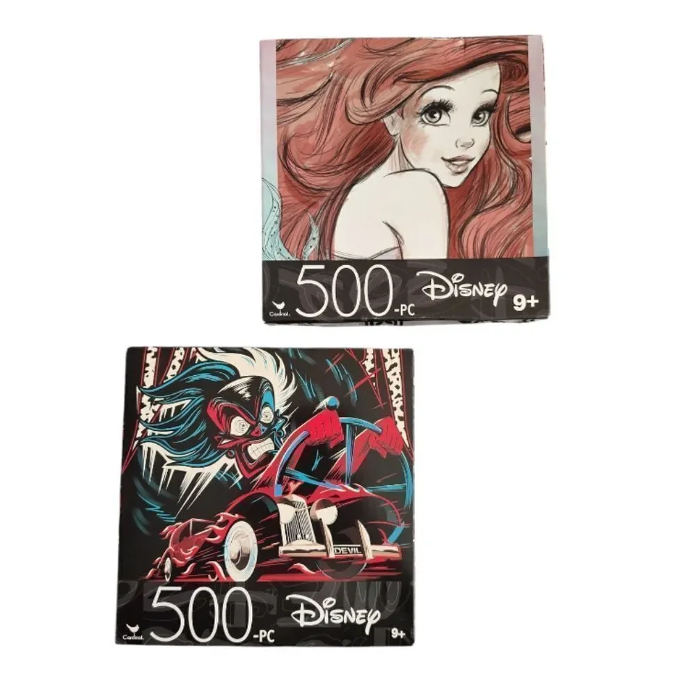Disney‎ The Making Of A Wrinkle In Time Movie Book And 2 Puzzles Lot NWT